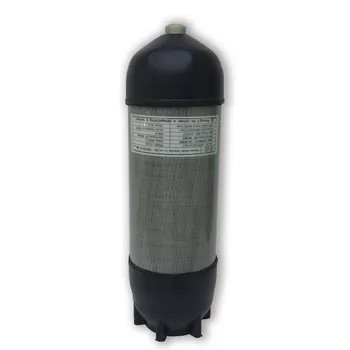 Billige AC10910 9L 300Bar CE Scuba Tauchen Tank Pistole Schießen Ziele Hochdruck Zylinder Paintball Ausrüstung Airsoft Paintball Acecare