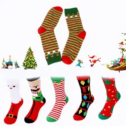 Мужские модные хлопковые носки рождественские серии повседневные индивидуальные носки счастливые Мультяшные мужские Новые забавные