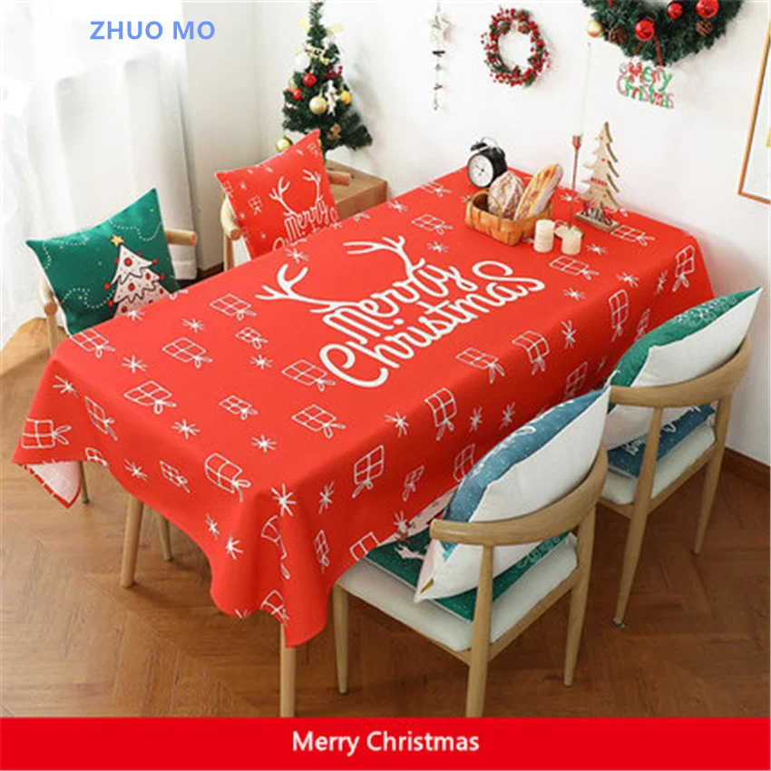Light Luxury Jacquard Table Cloth Cover Christmas Home Dining Kitchen Tablecloth 
