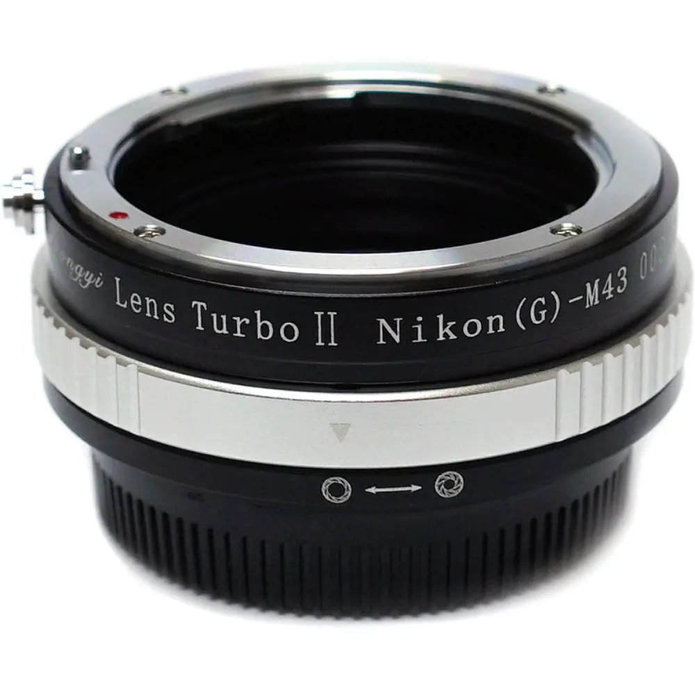 Zhongyi Объектив Turbo II Focal скоростной редуктор усилитель адаптер для Nikon F AI G Крепление объектива к микро 4/3 камера M43 MFT GH5 OM-D GX8