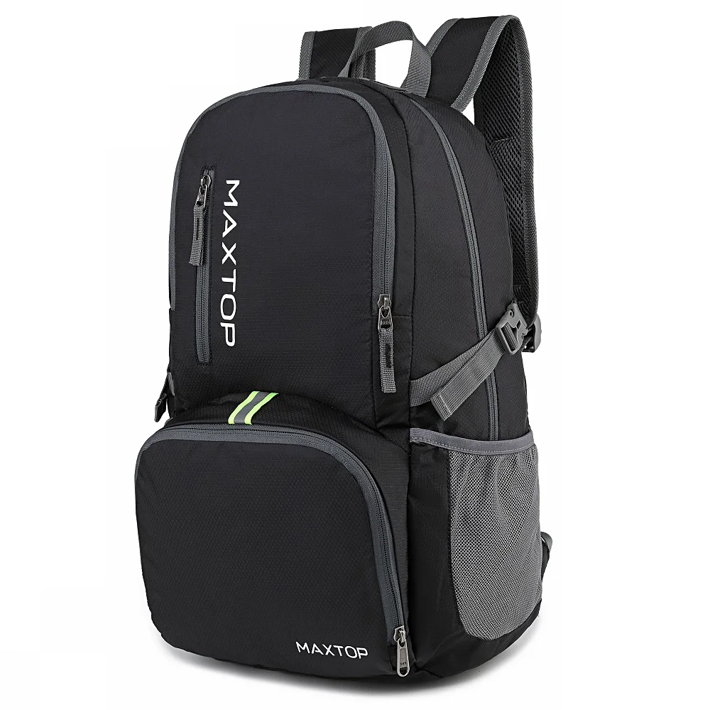 MAXTOP Lightweight Foldable Backpack Traveling Hiking Durable 35L