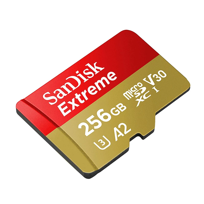 Карта памяти SanDisk 64GB Extreme MicroSD 32GB SDHC Flash 128GB SDXC 256GB TF карта UHS-I U3 C10 V30 4K HD cartao de memoria