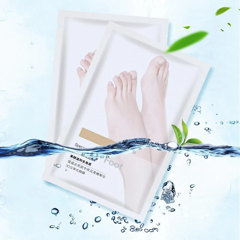 1 bolsa = 2 piezas calcetines de máscara de pie exfoliantes para calcetines de pedicura para pies máscara de pies cuidado de la salud piel cuidado pies Eliminación de la piel muerta 1 bolsa = 2 piezas calcetines de máscara de pie exfoliantes para calcetines de pedicura para pies máscara de pies cuidado de la salud piel cuidado pies Eliminación de la piel muerta