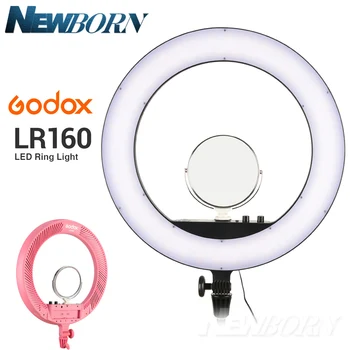 

godox LR160 3200k-5500k Color temperature adjustable led Photography Light LED Lighting Led Lamp Makeup mirror led light