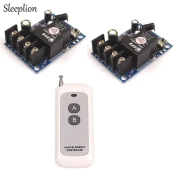 

Sleeplion 12V-48V 1CH Channel Wireless Relay Remote Control Switch Receiver ON/OFF Module 12V 24V 36V 48V