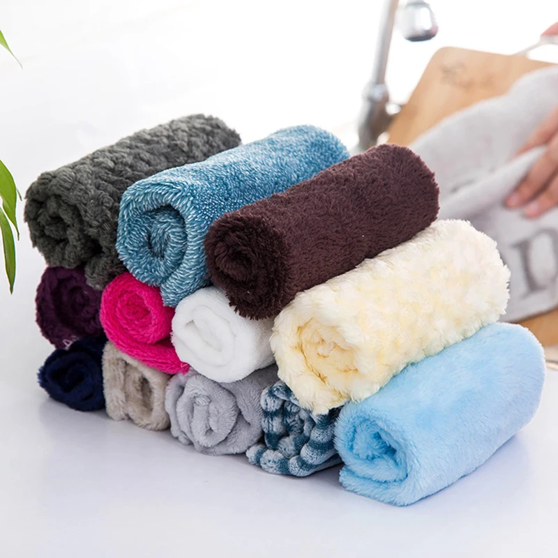 Полотенце из бамбукового волокна для посуды, полотенце из микрофибры, кухонный очиститель, тряпка для чистки автомобиля, полотенце для ванной комнаты, сушилка для рук, полотенце для чистки пыли