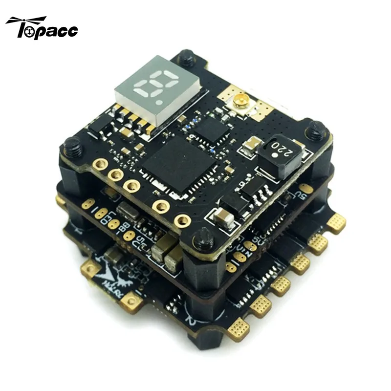 

Original HGLRC XJB F428-TX20 Omnibus F4 Flight Controller 28A 2-4S Blheli_S ESC 25/100/250mW Switchable VTX For RC Multirotor