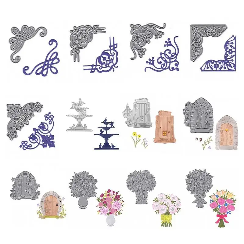 

Metal Cutting Dies Stencils for DIY Scrapbooking Wedding Invitation Cards Making Embossing Template Folder Stencil
