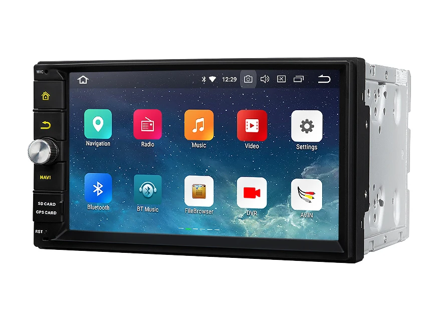 Sale 7" Octa-Core Android 8.0 Oreo OS Two Din Car Multimedia Double Din Car Navigation GPS 2 Din Car Radio with Built-in DSP Function 5