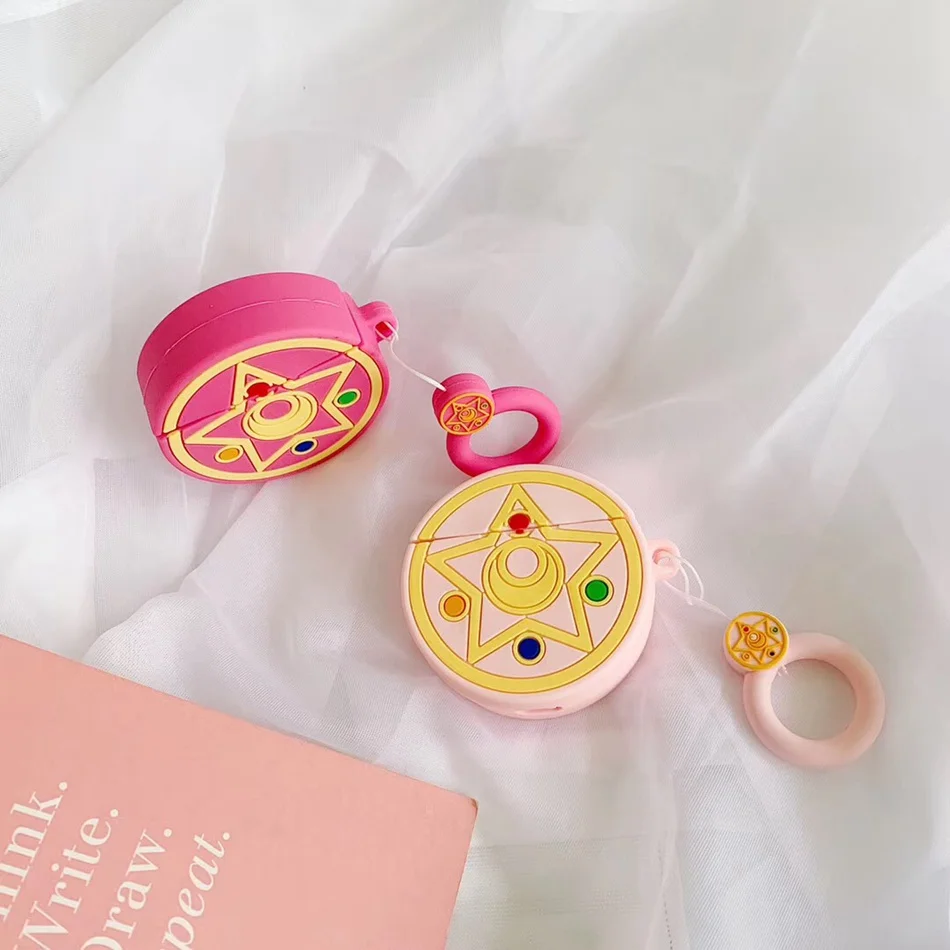 Для AirPods чехол 3D мультфильм милые наушники Kawaii чехол для Airpods 2/i10/i11 TWS мягкая защитная крышка с кольцом на палец