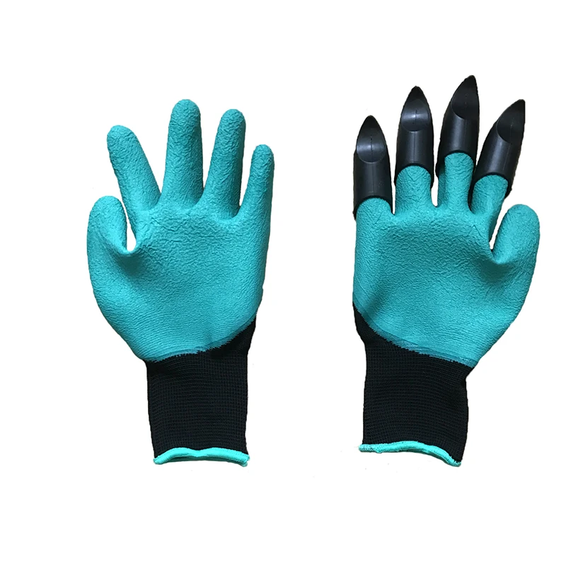 ARK 2017 Newest Gardening Dig Planting Gloves Rubber Insulation Safety