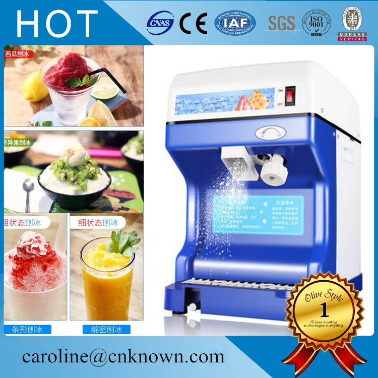 

Mini block shaving machine ice crusher ice smoothies machine kitchen ice shaver for sale