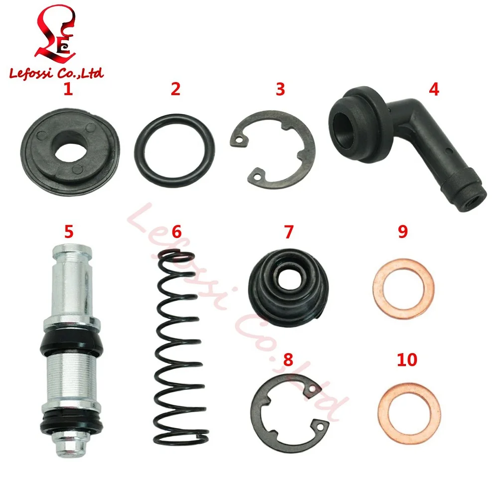 14mm Motorcycle Front Rear Brake Pump Master Cylinder Piston Pump Seal