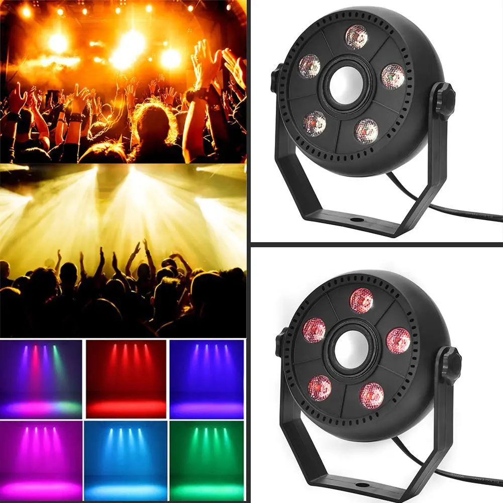 

Music And Light Led Mini Par Light Dj Laser Disco Stage Light 3 In 1 RGB Auto Sound Activation With Bluetooth Speaker