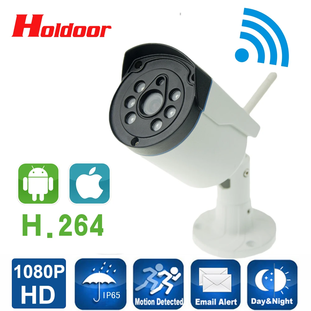 WIFI IP Camera 1080p 2mp Wireless Security IP Cam With Sd Card Slot