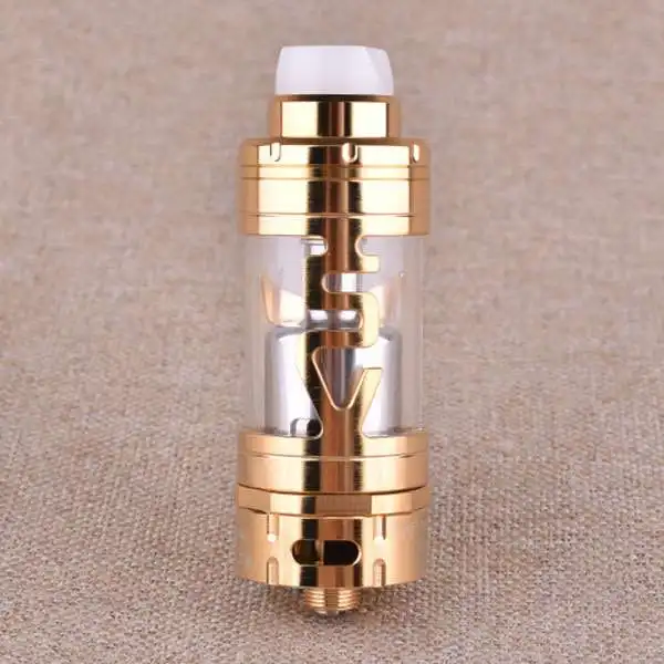 

ShenRay 4.2ML VG V5s 23mm RTA Adjustable Airflow Rebuildable Tank Atomizer Top Filling ecig Vaporizer fit for 510 Threading Mods