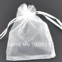 210! 500 шт/партия белый розовый фиолетовый ювелирный Подарочный мешочек из органзы 20*30 см подарочные сумки Свадебный мешочек кофе простой цвет