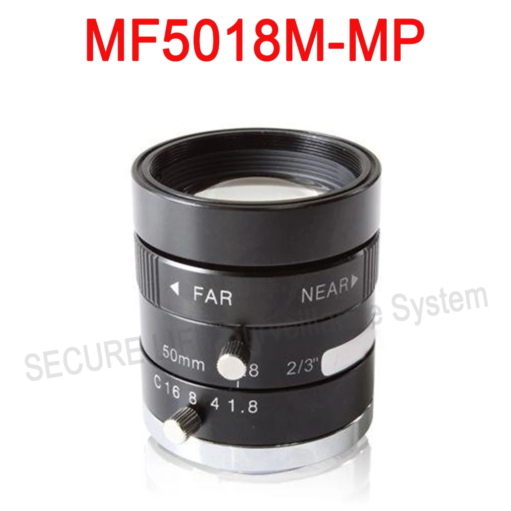 

Hik cctv camera lens MF5018M-MP Fixed Focal Manual Iris MP Lens 50mm