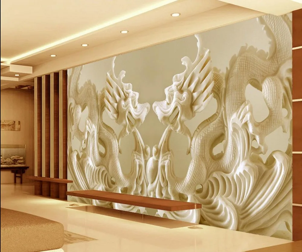 Online Shop Kustom Foto Wallpaper 3D Stereoscopic Bantuan Naga 3d Online Shop Kustom Foto Wallpaper 3D Stereoscopic Bantuan Naga 3d