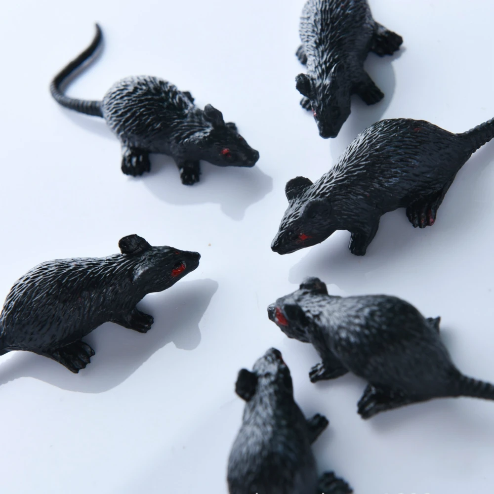 

Tricky Joke Lifelike Mouse Model Prop April Fool's Day Toys Practical Jokes Simulation Rat Halloween Party Decoration Supplies