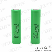 INR18650-25R 18650 2500mah 30A литий-ионный аккумулятор Горячая Распродажа 25R Аккумулятор для электронной сигареты vv режим(1 шт