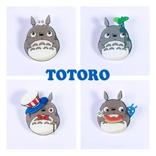 Nengdou Y24 totoro значки японского аниме иконы мультфильм мужская брошь на рюкзаке акриловые значки, чтобы пройти значок кошки для детей