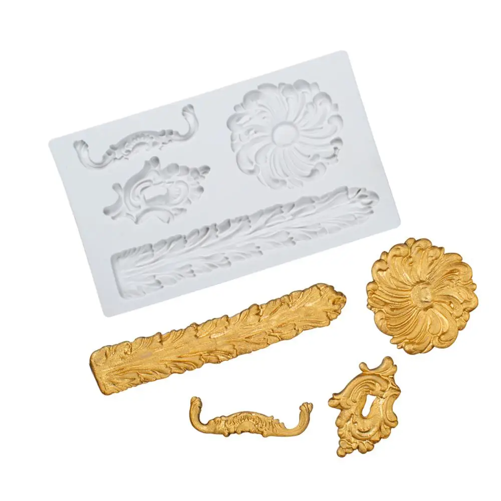 

Yueyue Sugarcraft Frame silicone mold fondant mold cake decorating tools chocolate gumpaste mold