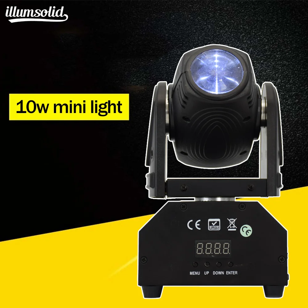 Мини 10 Вт rgb свет dmx 512 led сценическое освещение для сценического концерта на день