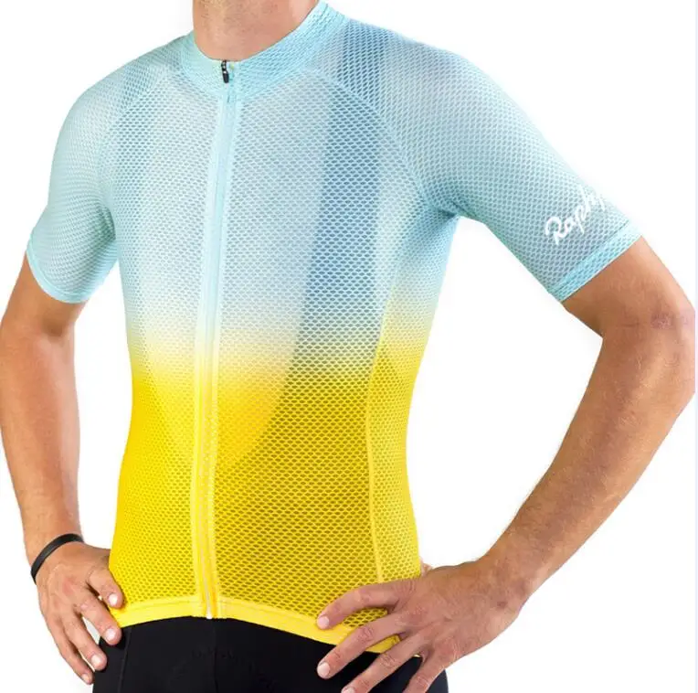 Ropa ciclismo Pro team футболка с коротким рукавом летняя дышащая черная синяя дорожная одежда для велосипедной езды гоночная велосипедная майка - Цвет: picture color