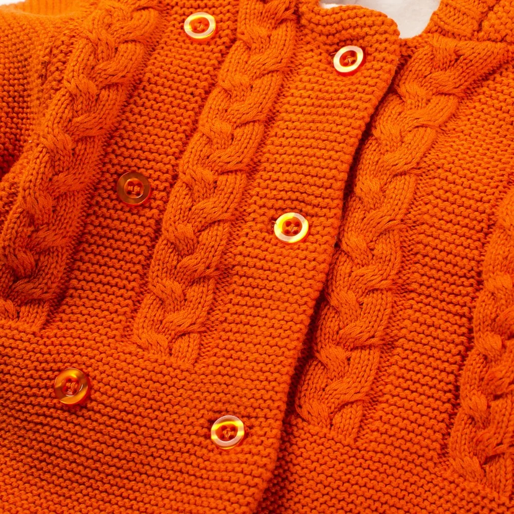 Детский свитер одежда для малышей возрастом от 1 года до 3 лет осенне-зимний теплый детский свитер с капюшоном Детский Зимний свитер, пальто