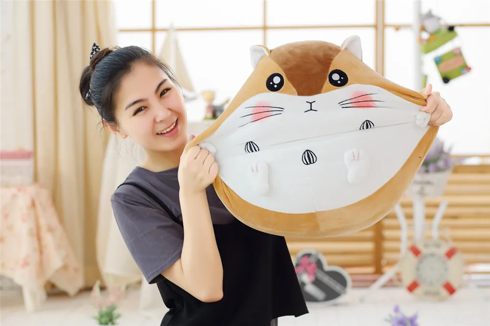 Fancytrader Cute Cartoon Hamster Plush Toy Mouse Dolls 50cm Bedroom Decoration Girl Birthday Gift 8 Expressions8