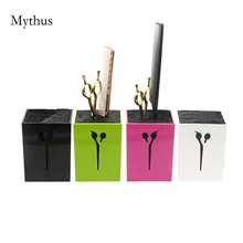 Модные и профессиональные салонные для волос инструмент Чехол подставка для ножниц в хорошем дизайне ABS Окружающей Среды гребень Чехол Держатель M-9909