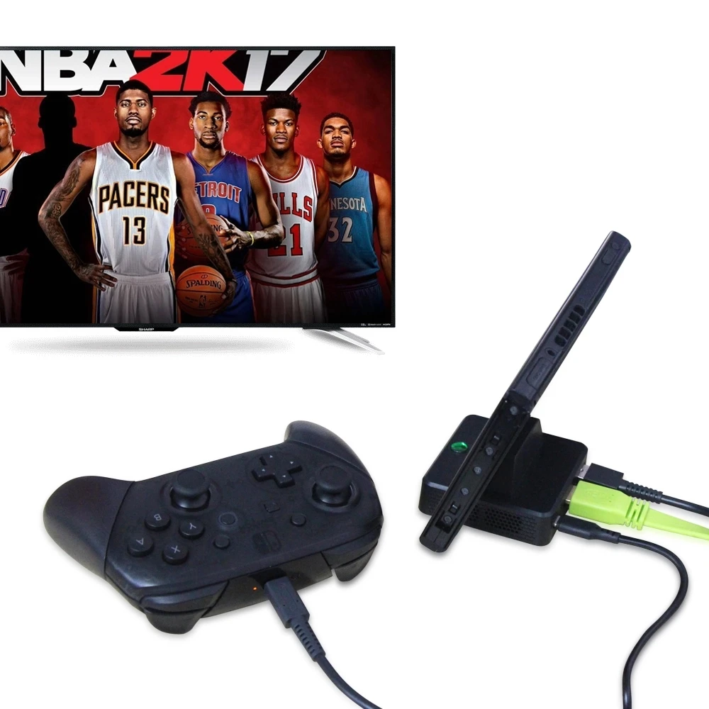 Видеоконвертер для Nintendo док станция HDMI мини Док USB3.0 передачи данных ТВ видео
