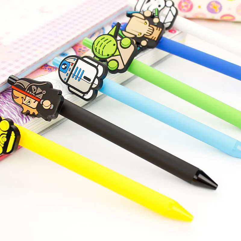Creative Star Wars Cartoon Gel Pen Ink Marker School Office Creative Star Wars Cartoon Gel Pen Ink Marker School Office Supply Escolar Papelaria In Pens From Supplies On Aliexpress