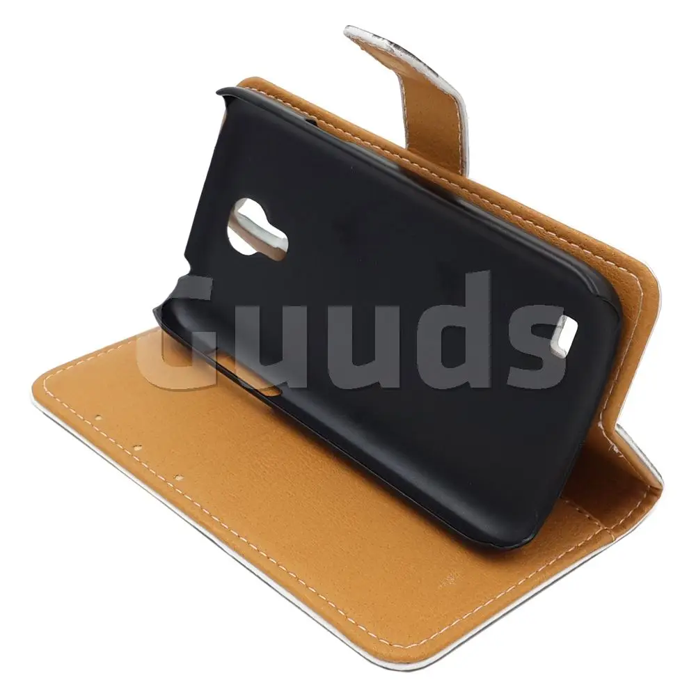 The Marauders Map Leather Wallet Case for Samsung Galaxy S4 mini i9190 I9192 I9195