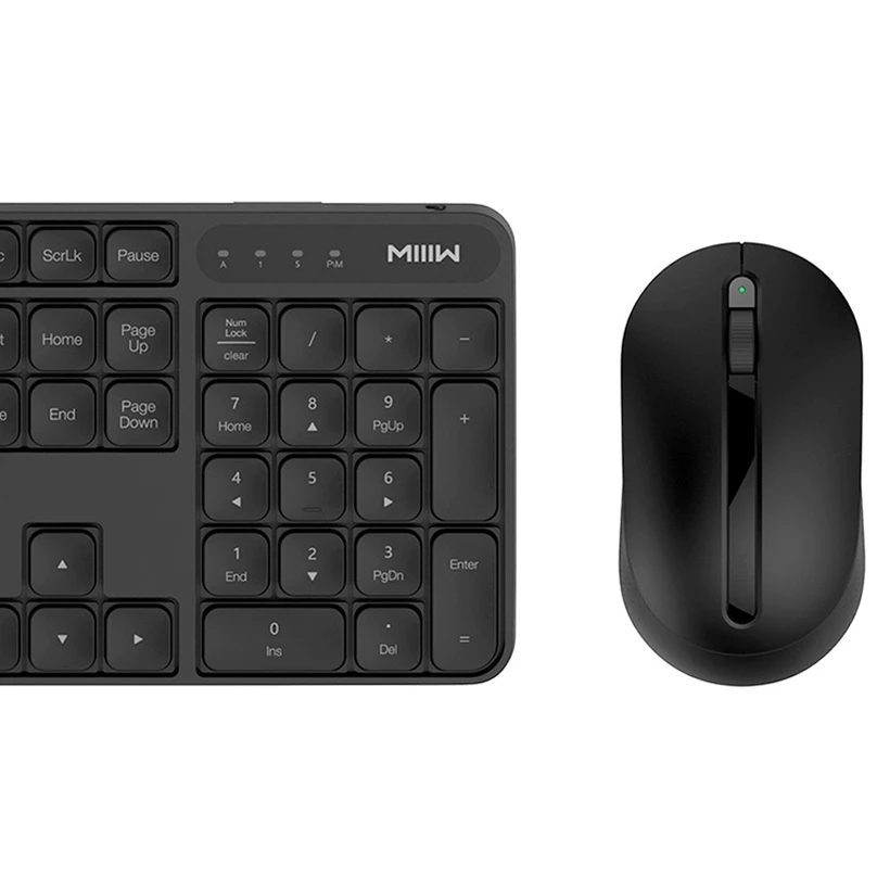  Original Xiaomi MIIIW Wireless Office Keyboard & Mouse Set 104 Keys 2.4GHz Multi System Compatible 