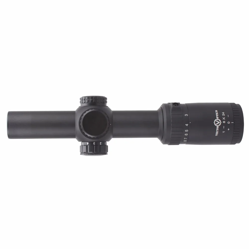 Вектор Оптика Thanator 1 8x24 CQB компактный прицел длинный глаз рельеф 1/10 MIL Регулировка