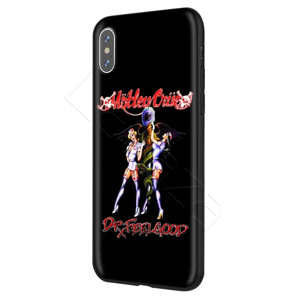 Lavaza с надписью Mötley Crüe чехол для iPhone 11 Pro XS Max XR X, 8, 7, 6, 6 S, Plus, 5, 5S se - Цвет: 6