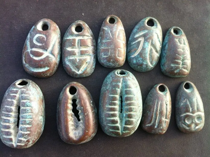 

100% true products, ancient China, the Qin Dynasty shell coin, Antique collectibles,10pc