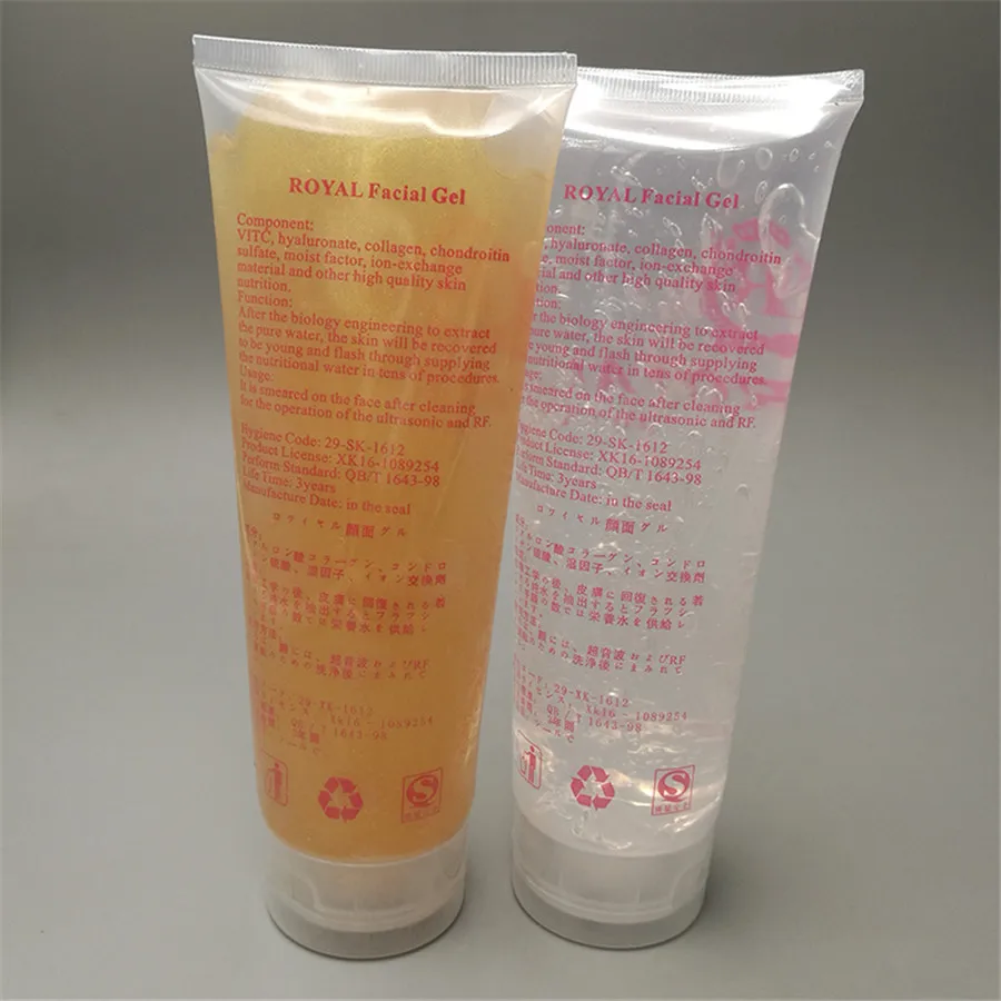 1ps Ultrasonic cavitation RF body slimming/Whitening face massage gel