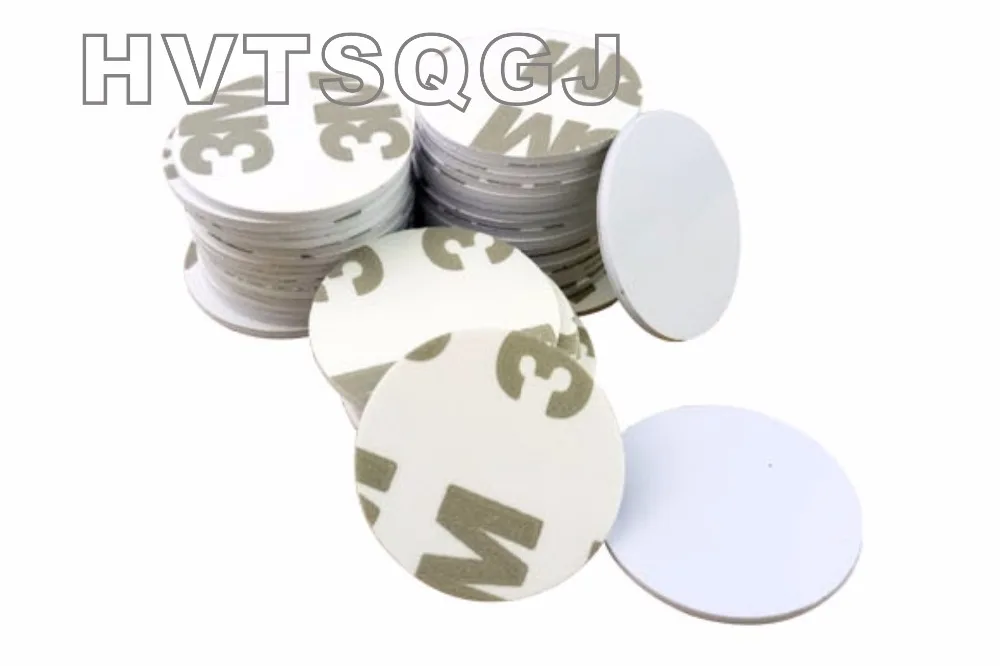 1000 шт. 215 чип круглый сумка для монет, карт NFC Forum Тип 2 бирки Высокая производительность с помощью клейкой ленты 3м пленка NFC стикеров