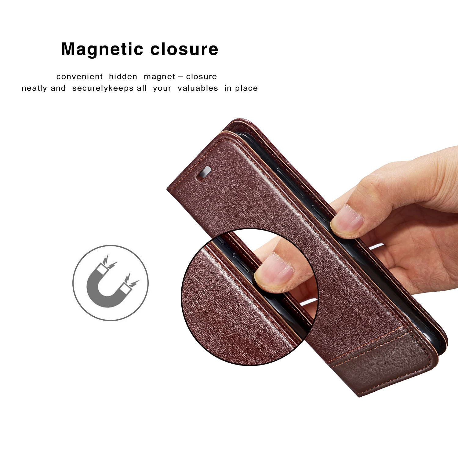 Кожаный чехол подставка для huawei P20 Pro Lite NOVA 3E Y9 Y7 Y6 2018 Enjoy 8 8E Honor 7A 7C мягкий бумажник с