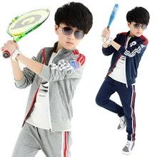 Girl Long Sleeve Set Kids Sport Long Sleeve Blouse And Pant Clothing Set Baby Boy Korean Costume Set Fashionable 2Pcs Boy Set