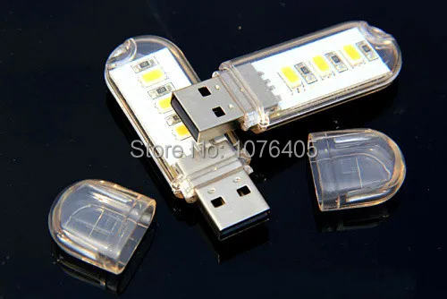 

5pcs/lot high bright Mini USB light 3 LED USB Light Computer Lamp two colors for Notebook PC Laptop ww cm