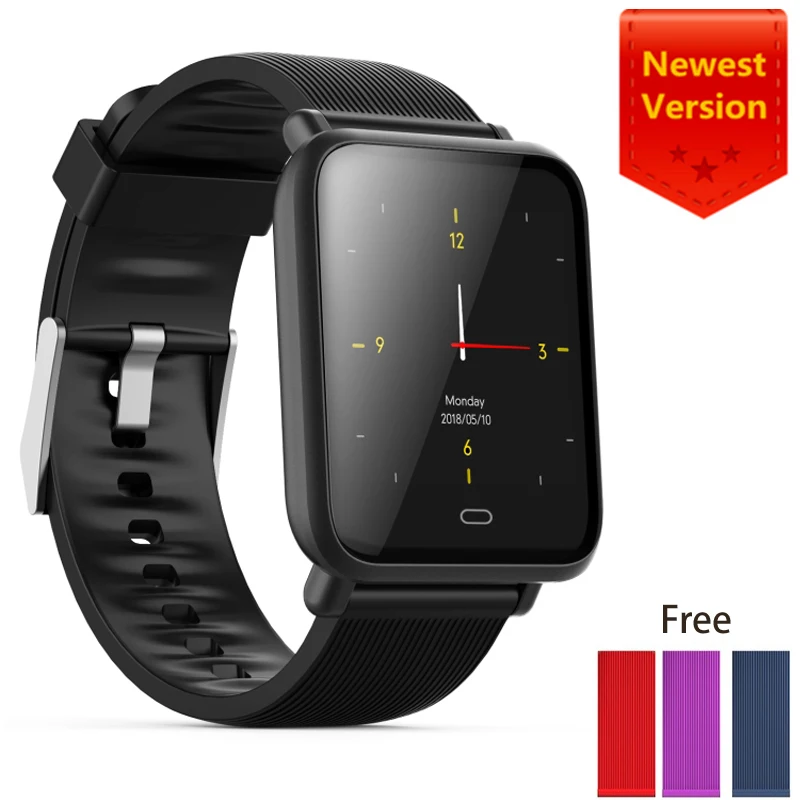 Smart watch Q9 android измерять кровяное давление пульсометр IP67 Водонепроницаемая фитнес
