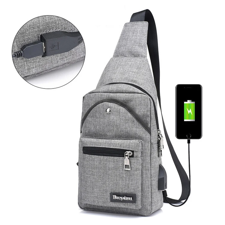 Tasche Boten Brust 50 Anti Umhängetaschen Sommer Kurze Schule Teile Usb Männer Lade Reise los Theft 6qzwS6R