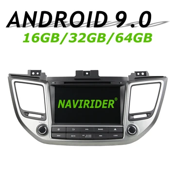 

High configuration Octa Core Android 9.0 Car GPS For HYUNDAI Tucson IX35 2015 navigation Car Radio bluetooth 64GB large memory