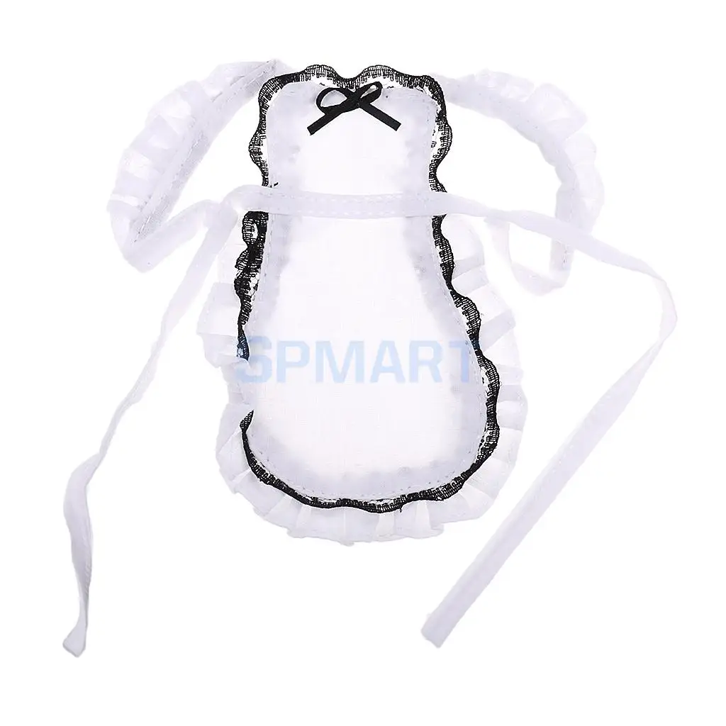 1/6 Scale Female Maid Servant Girl Apron Woman Clothes for 12 inch Action Figures DIY Doll Accessories
