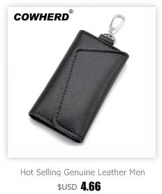 nice and good Hot Men&Women's Fashion Genuine Cow Leather Keys Holder Wallet Key chain Bag,Promotion Gifts,LK001