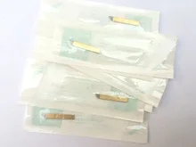 50pcs PCD 12Pin Permanent Eyebrow Makeup Blades Tattoo Manual Needle For Microblading Pen Machine 3D Eyebrow Microblading